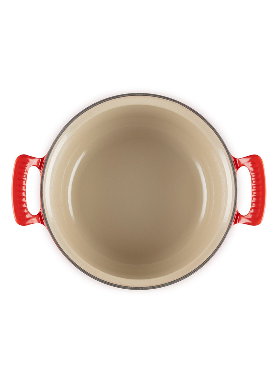 Le Creuset Modern Heritage braadpan 26 cm - detail 4 kersenrood