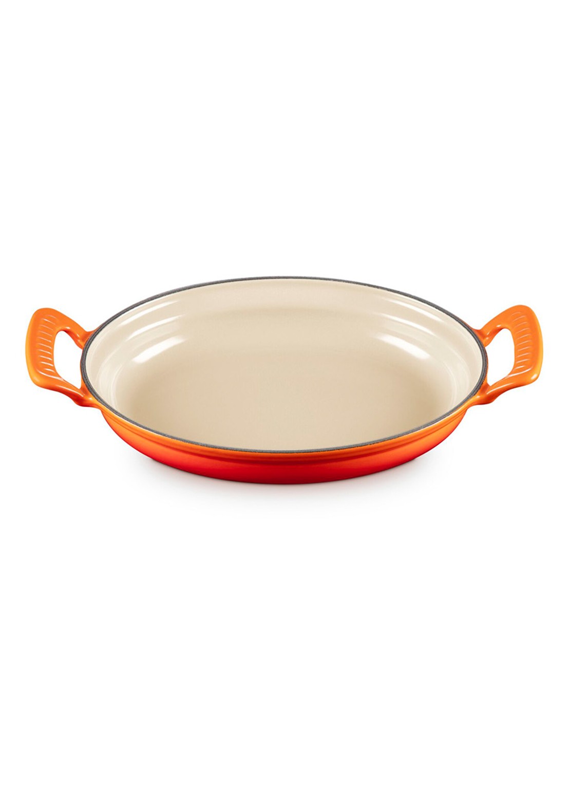 Le Creuset Modern Heritage ovenschaal/braadslede 28 cm - detail 3 oranjerood