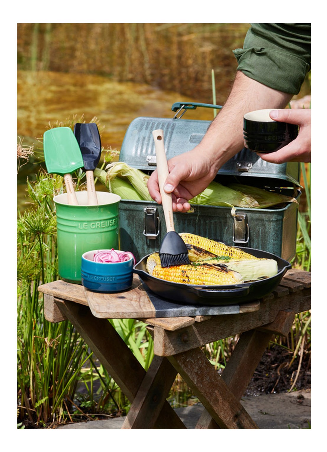 Le Creuset Mok 35 cl - detail 6 bamboo / groen
