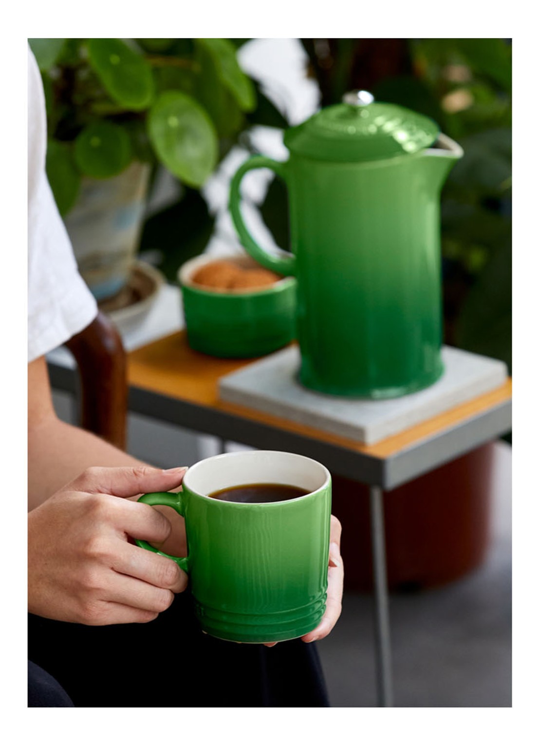 Le Creuset Mok 35 cl - detail 7 bamboo / groen