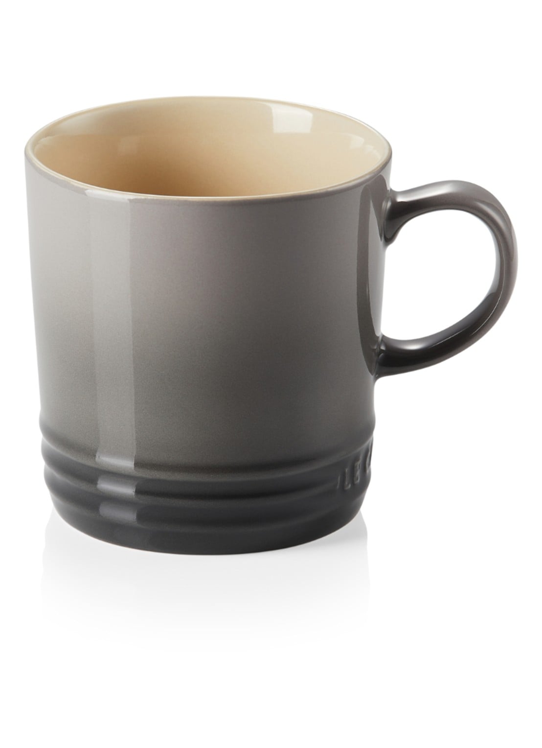 Le Creuset Mok 35 cl - voorkant flint / grijs