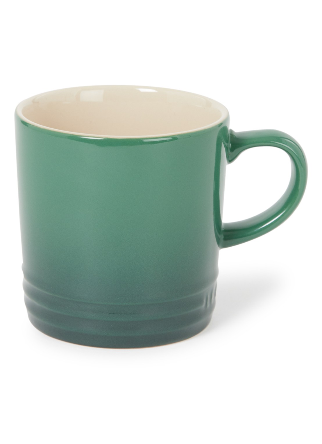 Le Creuset Mok 35 cl - voorkant cactus / groen