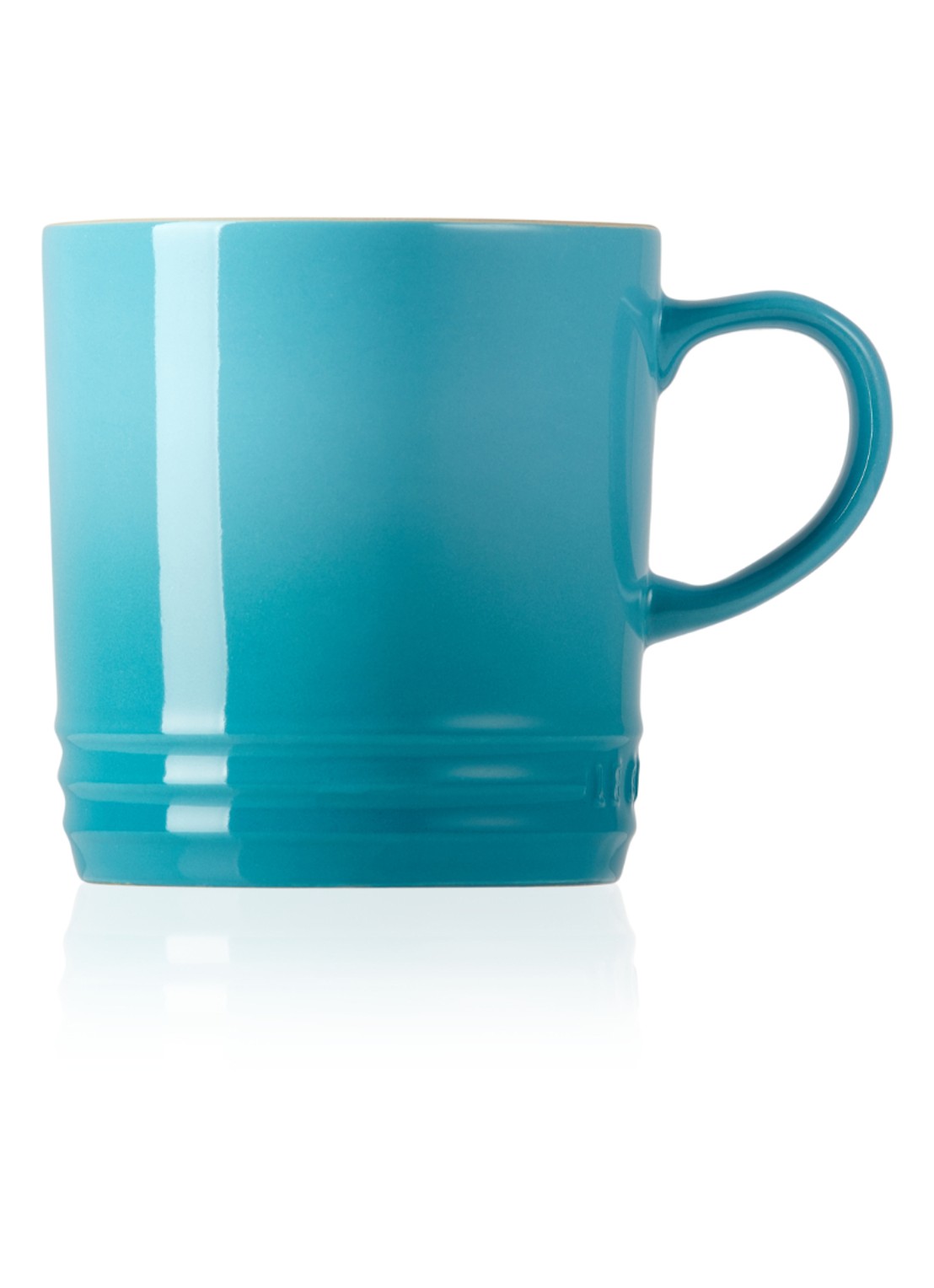 Le Creuset Mok 35 cl - detail 3 caribbean blue / blauw