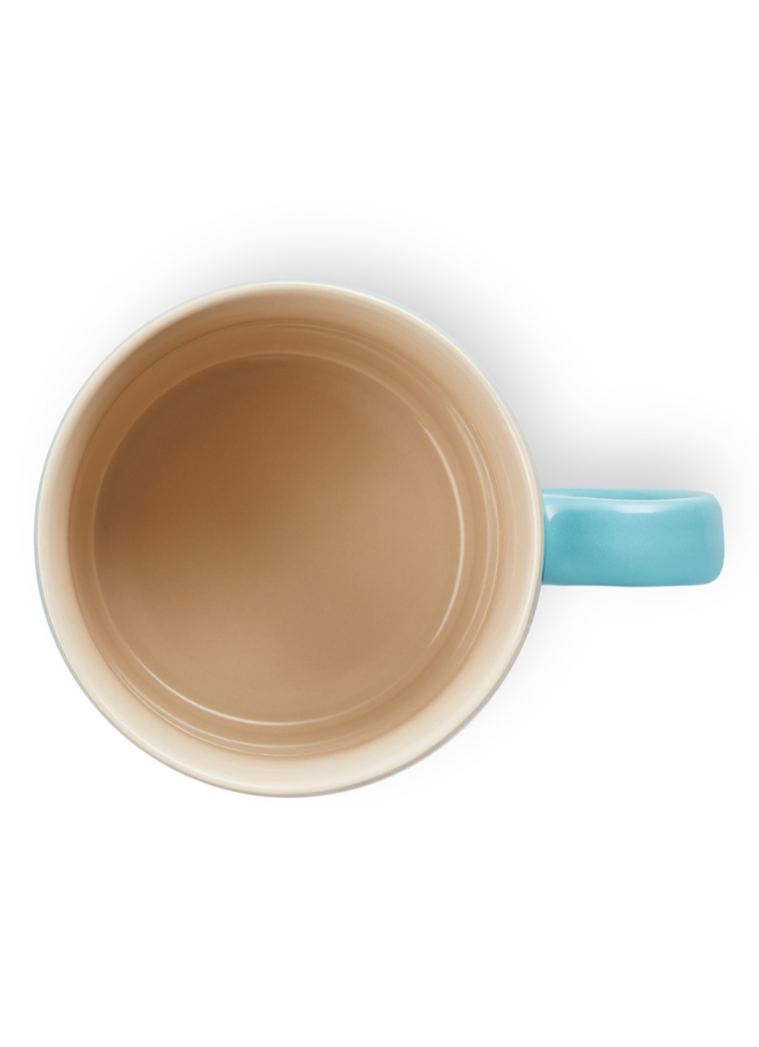 Le Creuset Mok 35 cl - detail 4 caribbean blue / blauw