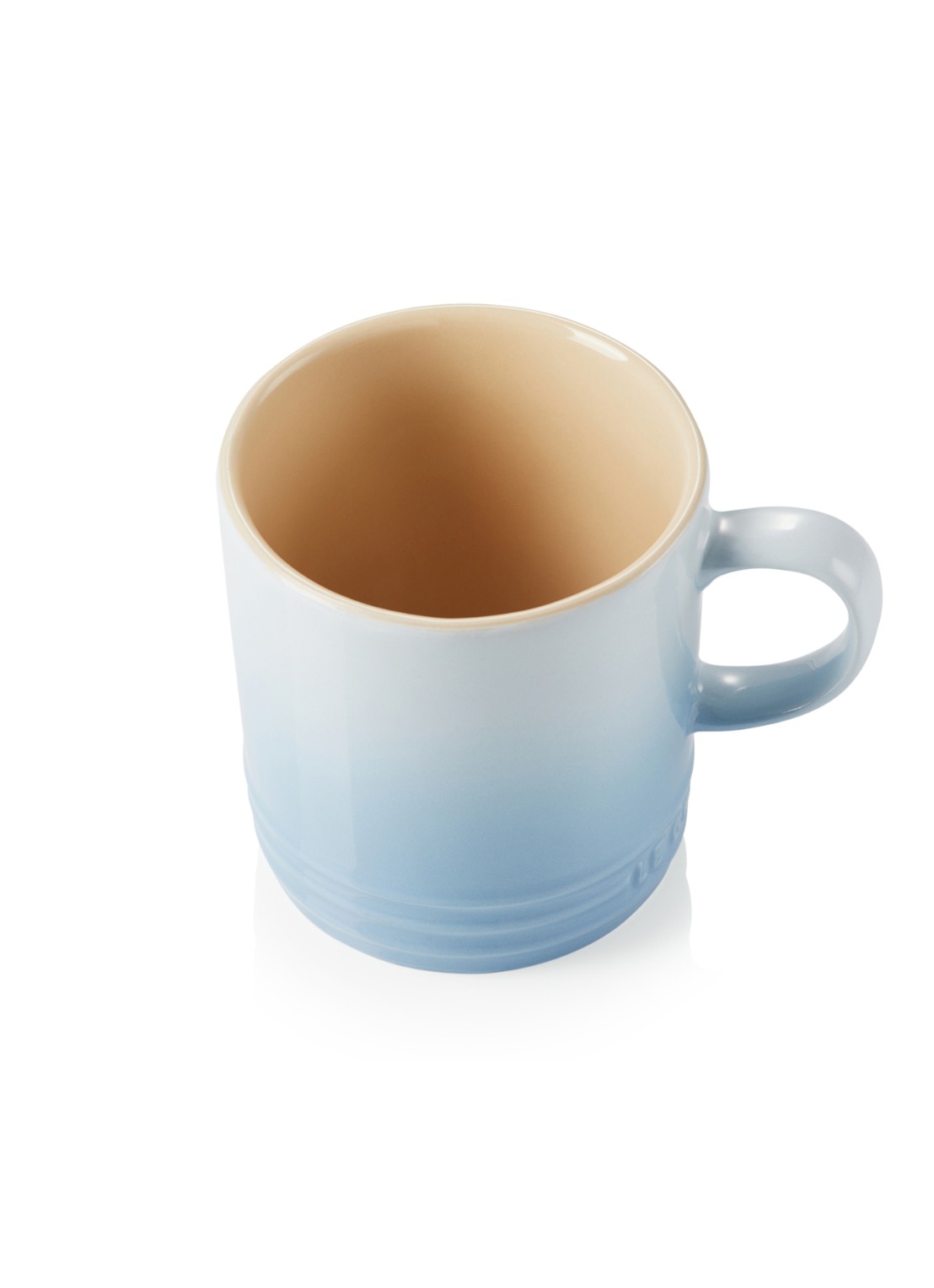Le Creuset Mok 35 cl - detail 2 coastal blue / lichtblauw