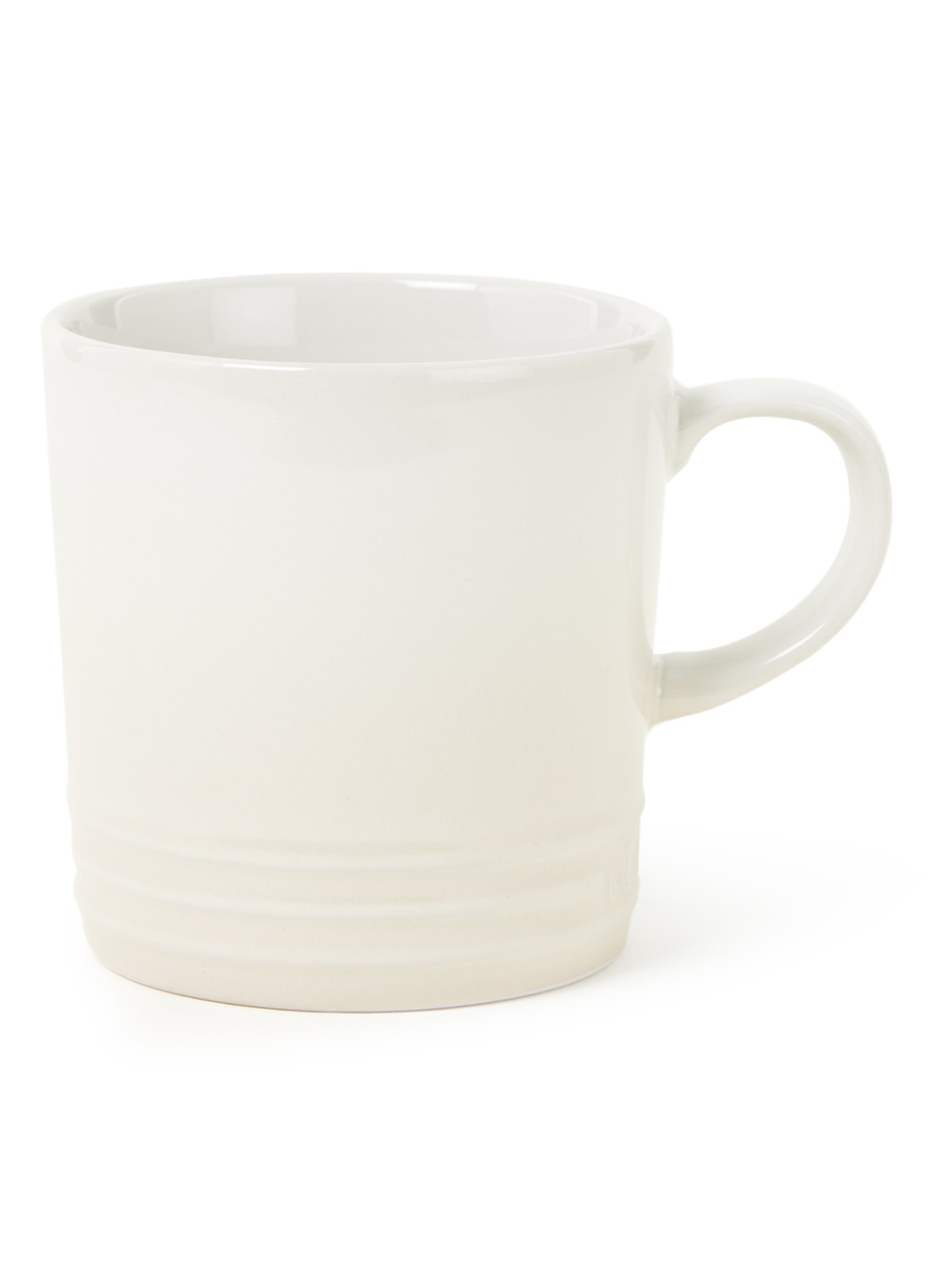 Le Creuset Mok 35 cl - voorkant 2 meringue / beige