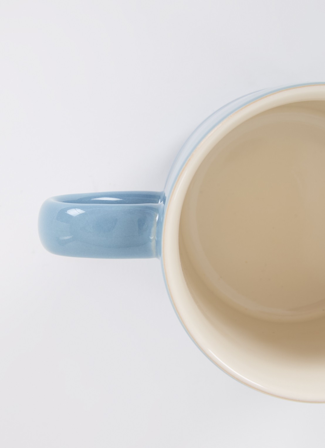 Le Creuset Mok 35 cl - voorkant 2 chambray / blauw