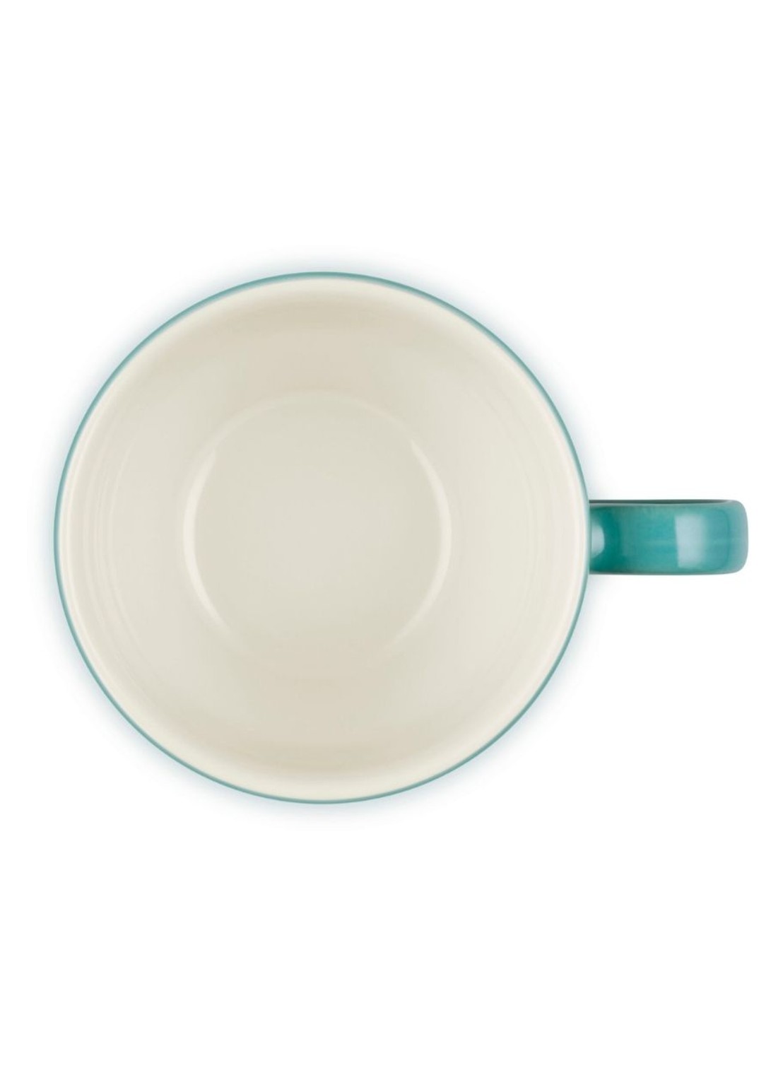 Le Creuset Mok 40 cl - achterkant 4 blauw