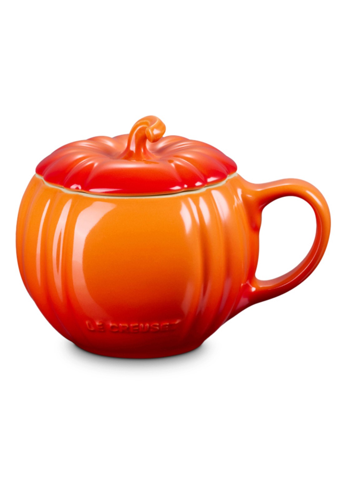 Le Creuset Mok 40 cl - voorkant 2 oranjerood