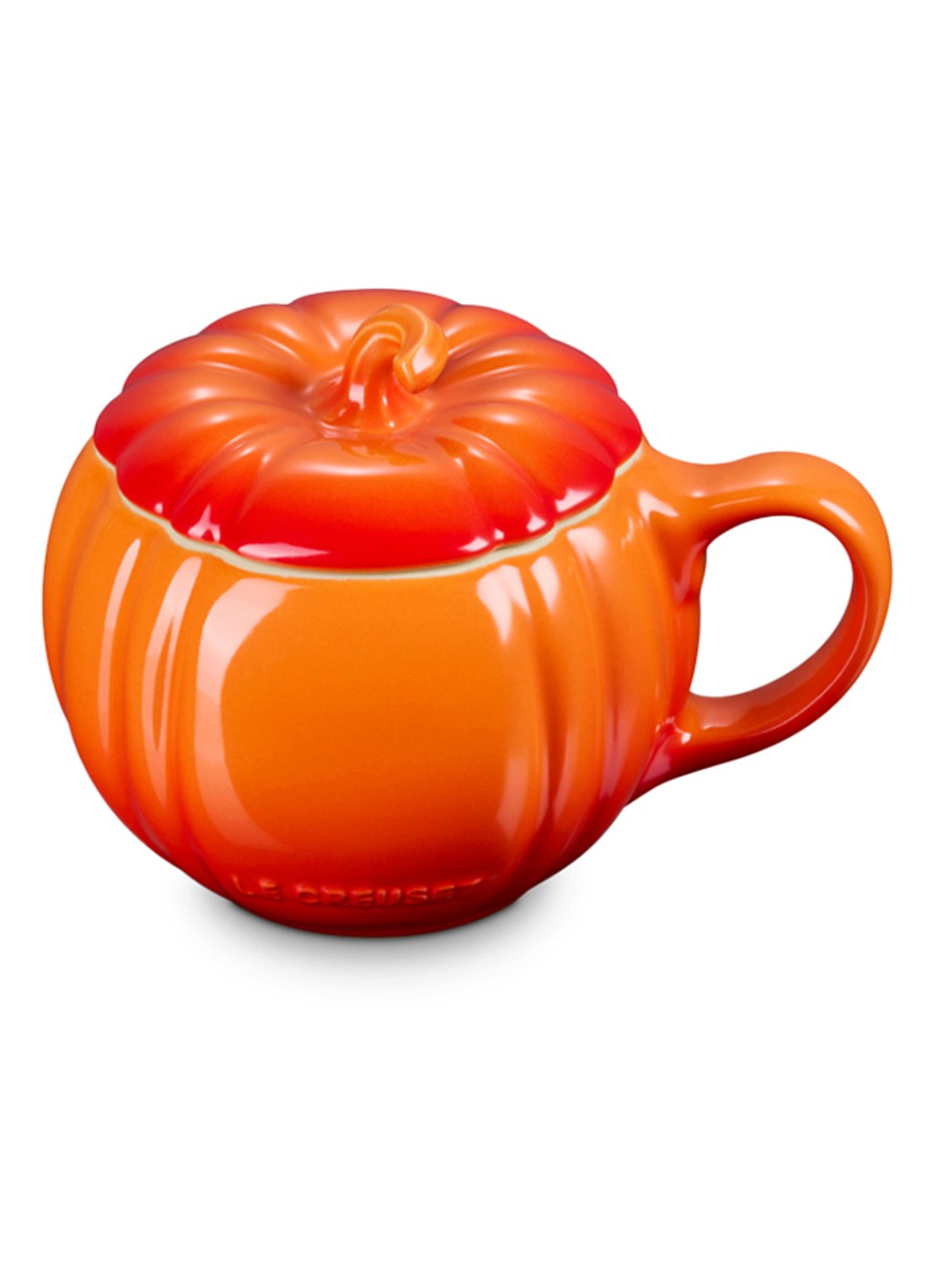 Le Creuset Mok 40 cl - voorkant 3 oranjerood