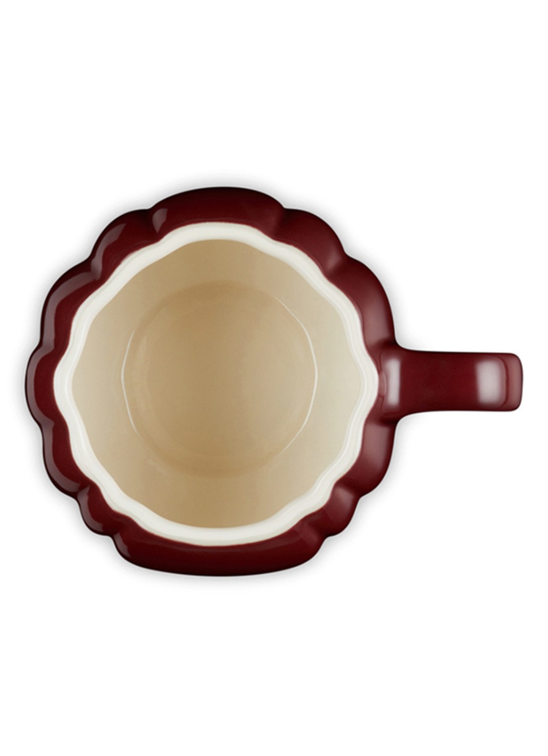 Le Creuset Mok 40 cl - detail 3 bordeauxrood