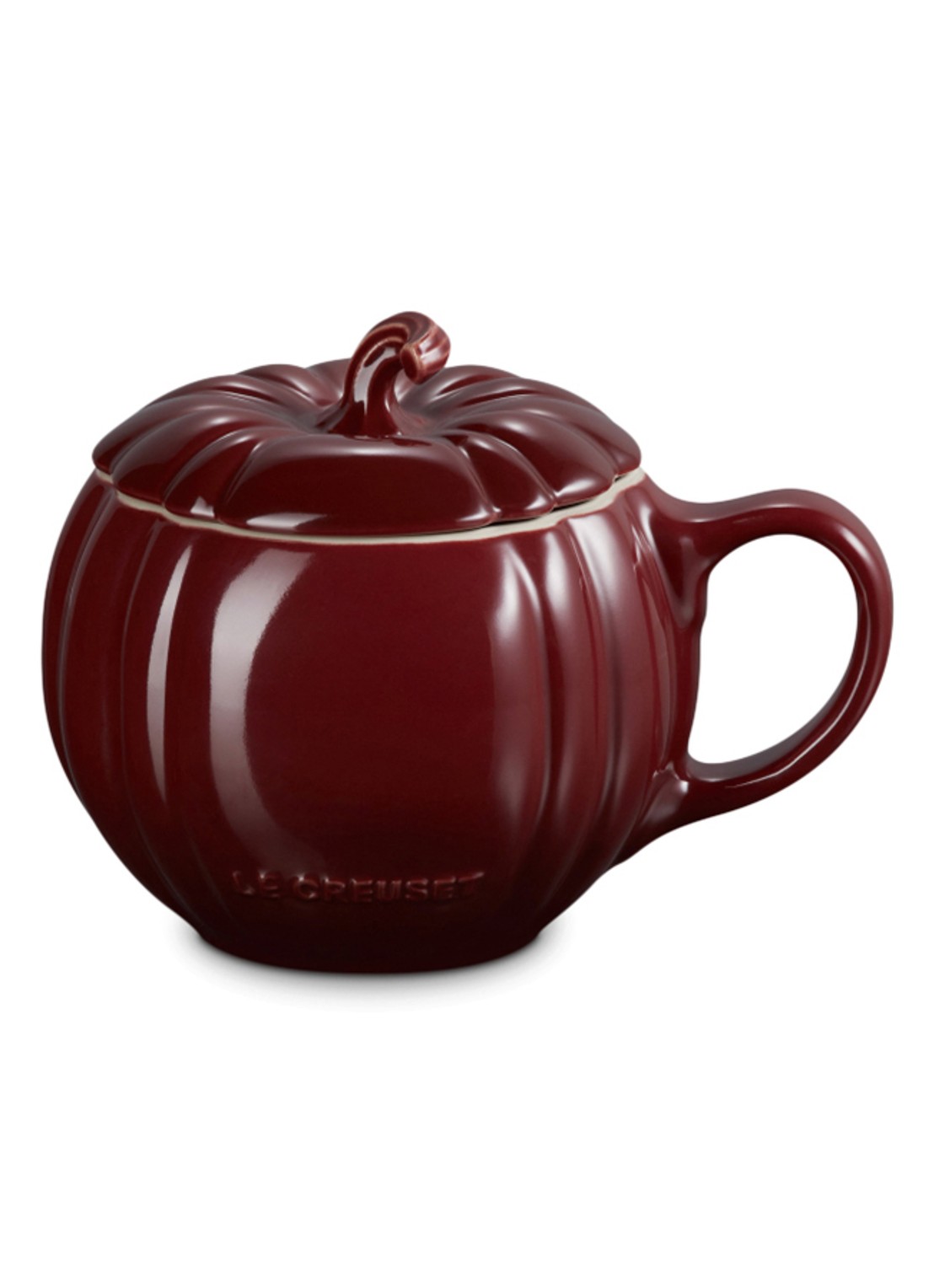 Le Creuset Mok 40 cl - voorkant 5 bordeauxrood