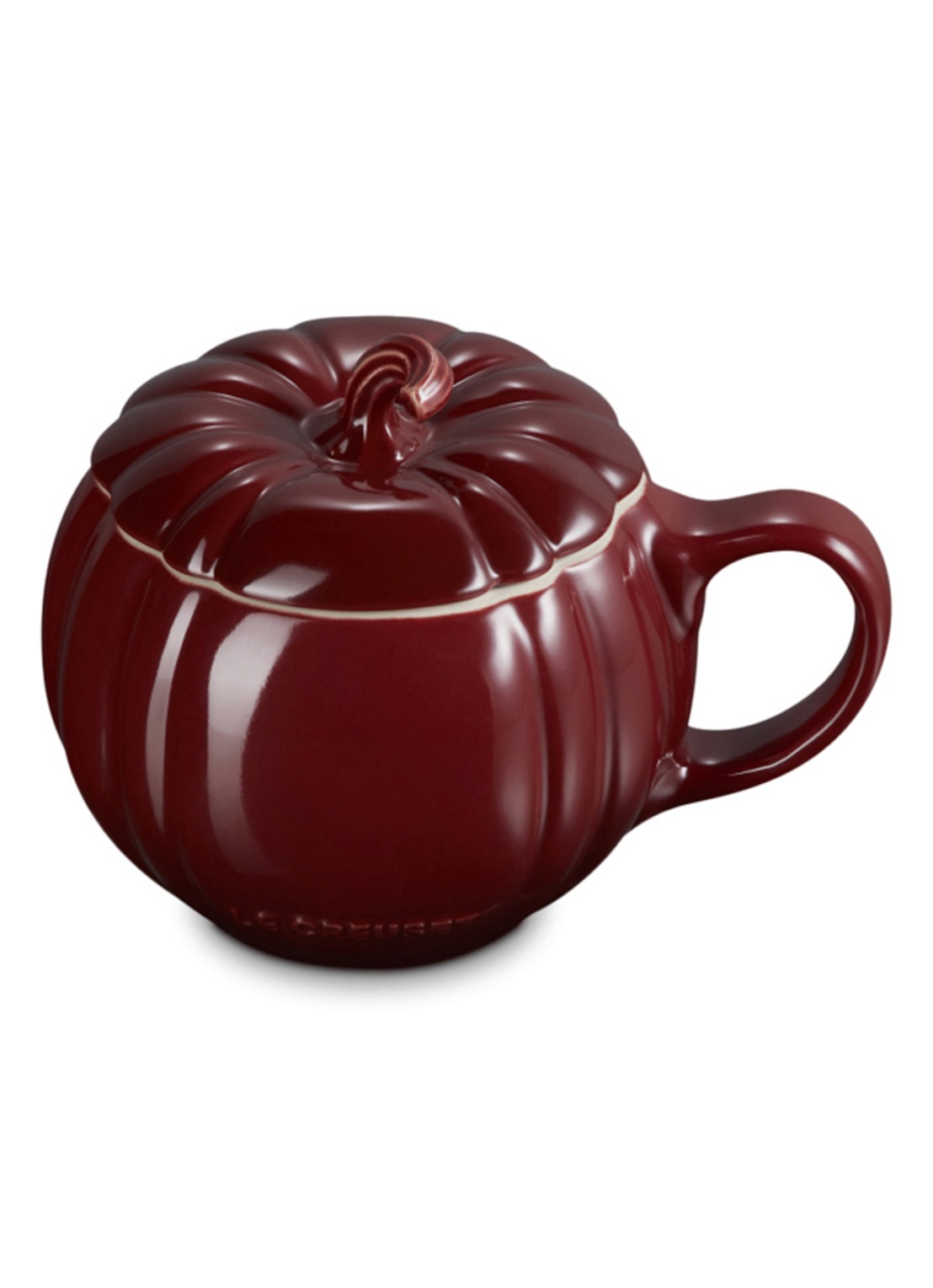 Le Creuset Mok 40 cl - voorkant 6 bordeauxrood