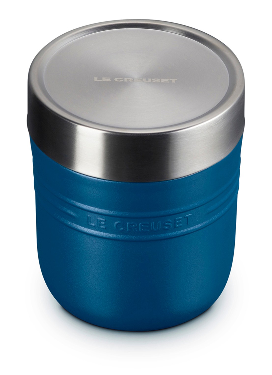 Le Creuset On The Go lunchbeker 0,5 liter - detail 3 royalblauw