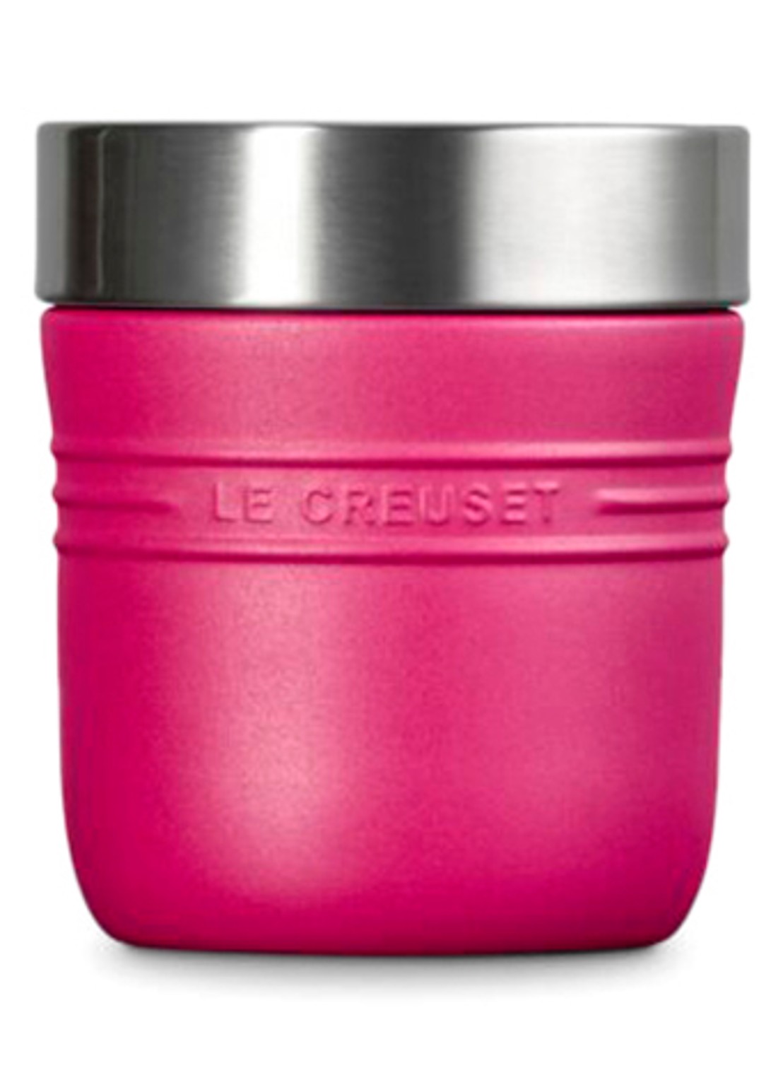 Le Creuset On The Go lunchbeker 0,5 liter - achterkant 3 roze