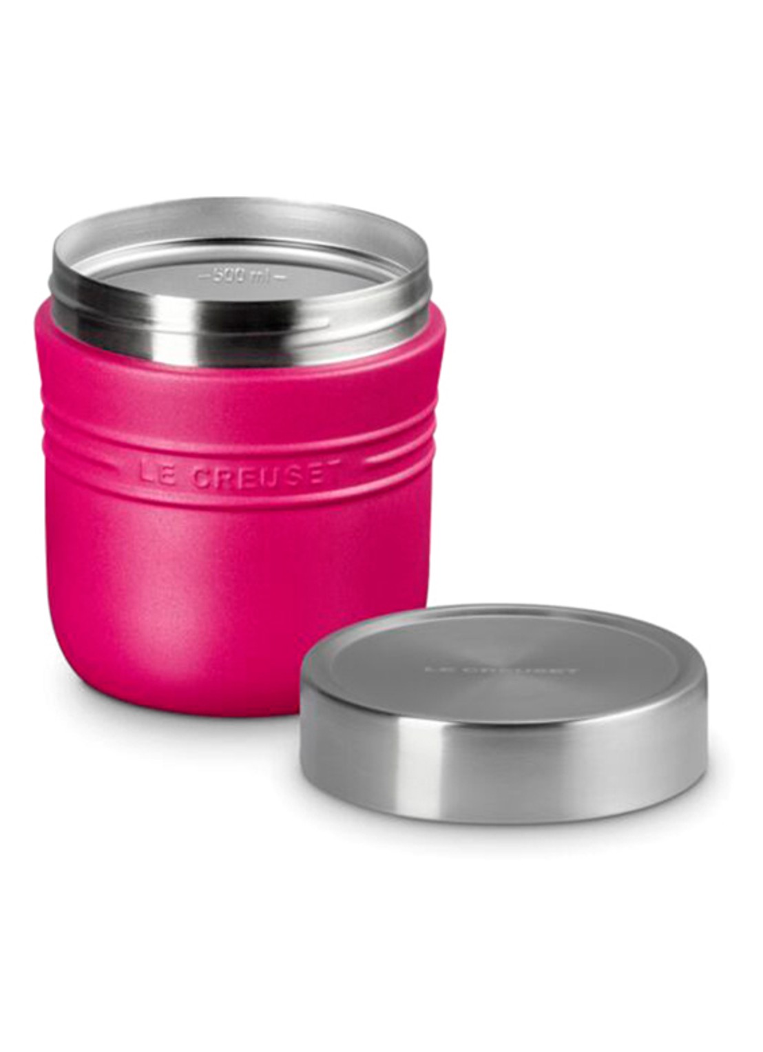 Le Creuset On The Go lunchbeker 0,5 liter - detail 5 roze