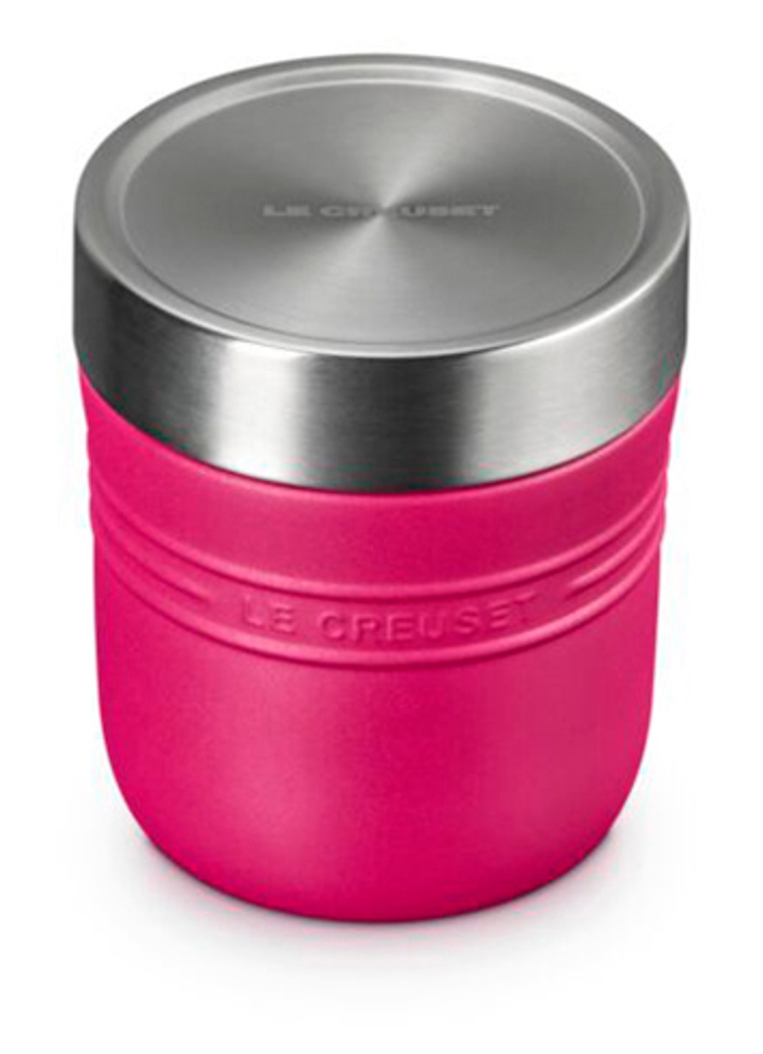 Le Creuset On The Go lunchbeker 0,5 liter - voorkant 2 roze