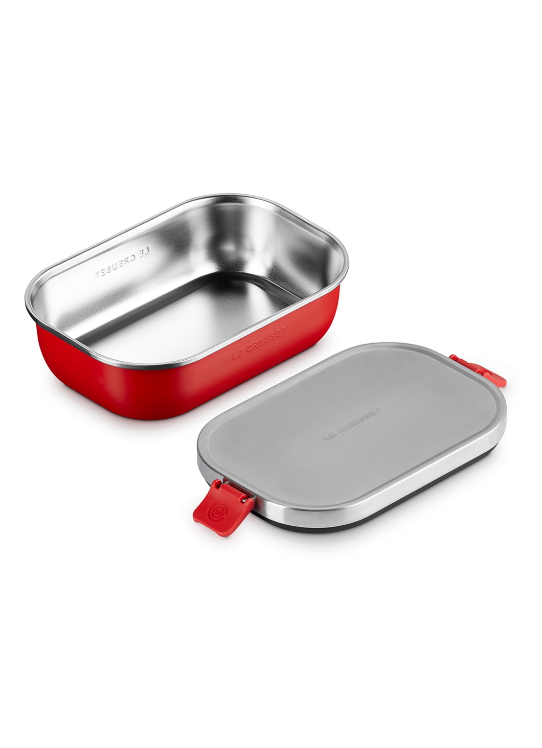 Le Creuset On The Go lunchbox 0,9 liter - detail 4 rood