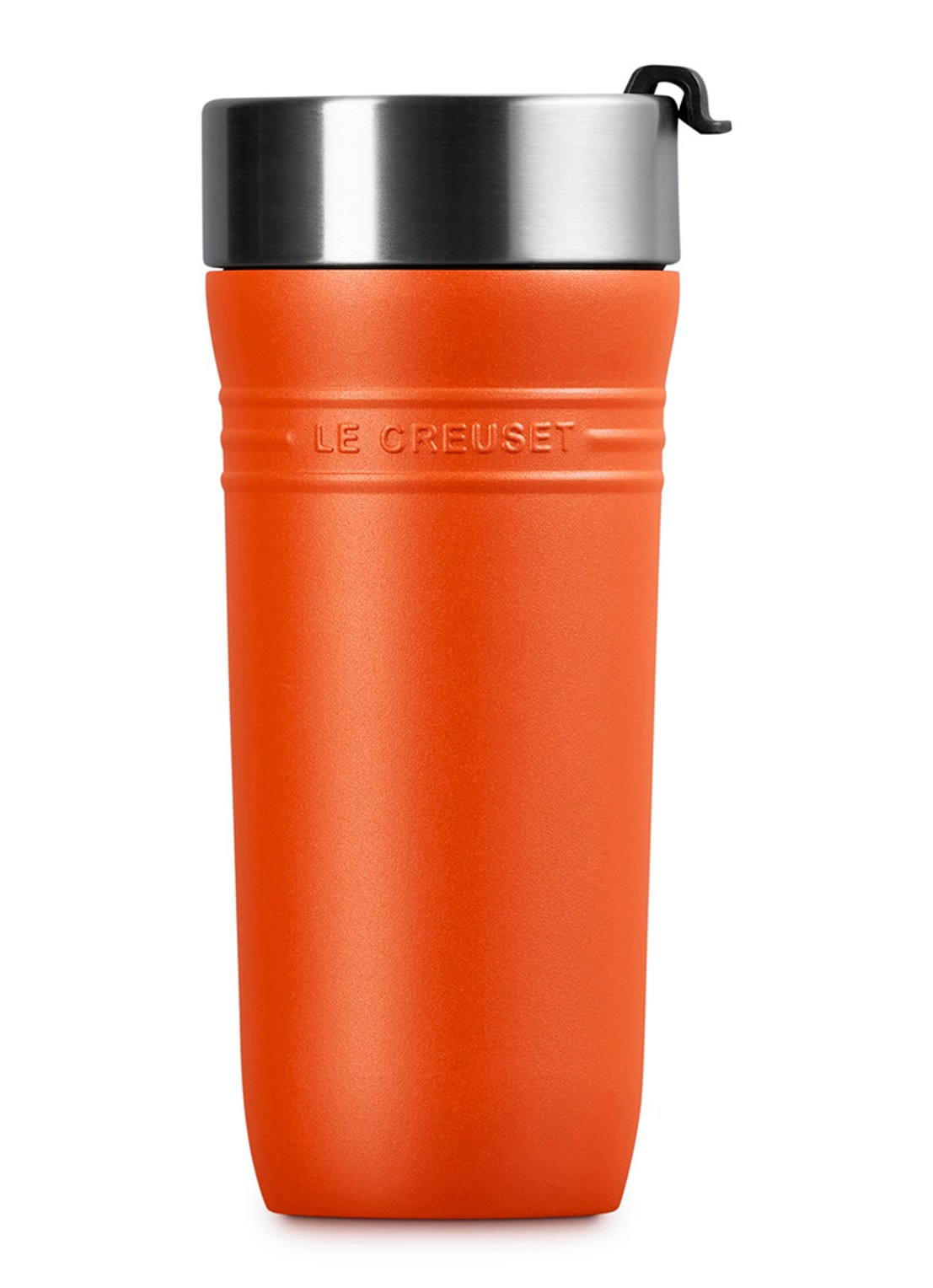 Le Creuset On The Go thermosbeker 0,35 liter - detail 4 oranje