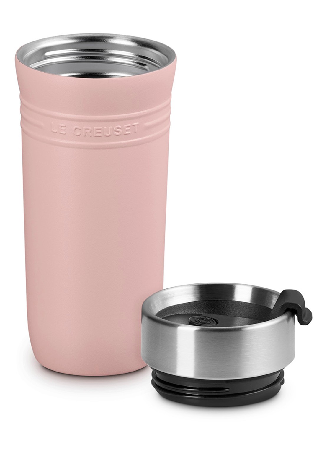 Le Creuset On The Go thermosbeker 0,35 liter - detail 3 roze