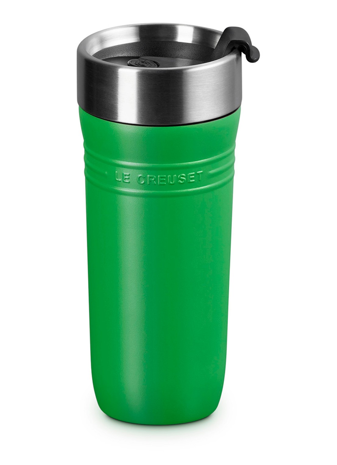 Le Creuset On The Go thermosbeker 0,35 liter - voorkant groen