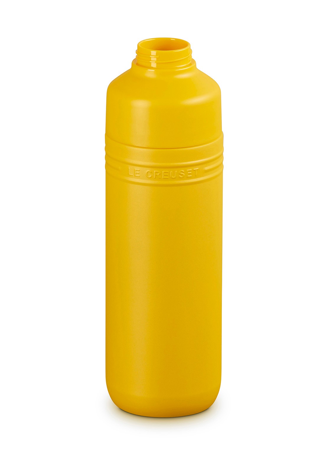 Le Creuset On The Go waterfles 1 liter - detail 3 geel