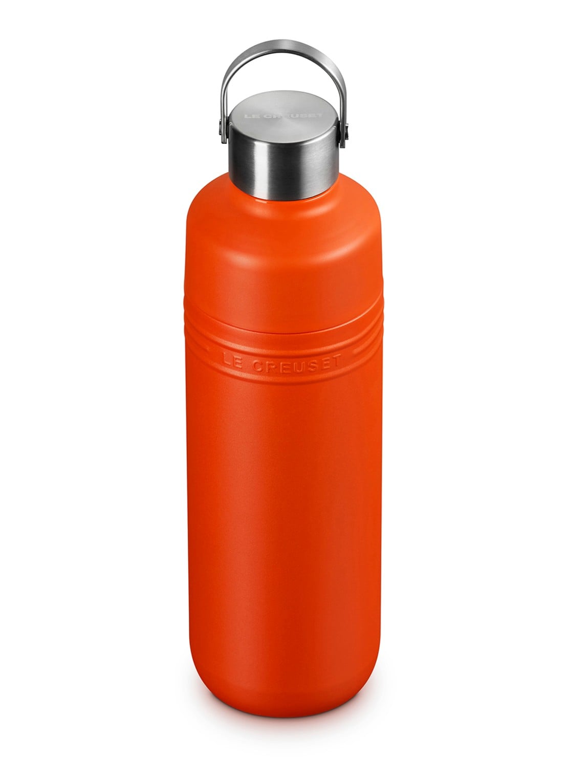 Le Creuset On The Go waterfles 1 liter - detail 4 oranje