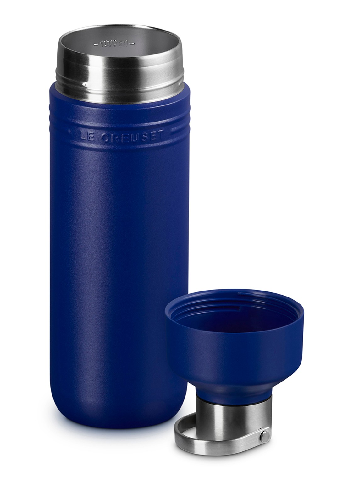 Le Creuset On The Go waterfles 1 liter - detail 3 blauw