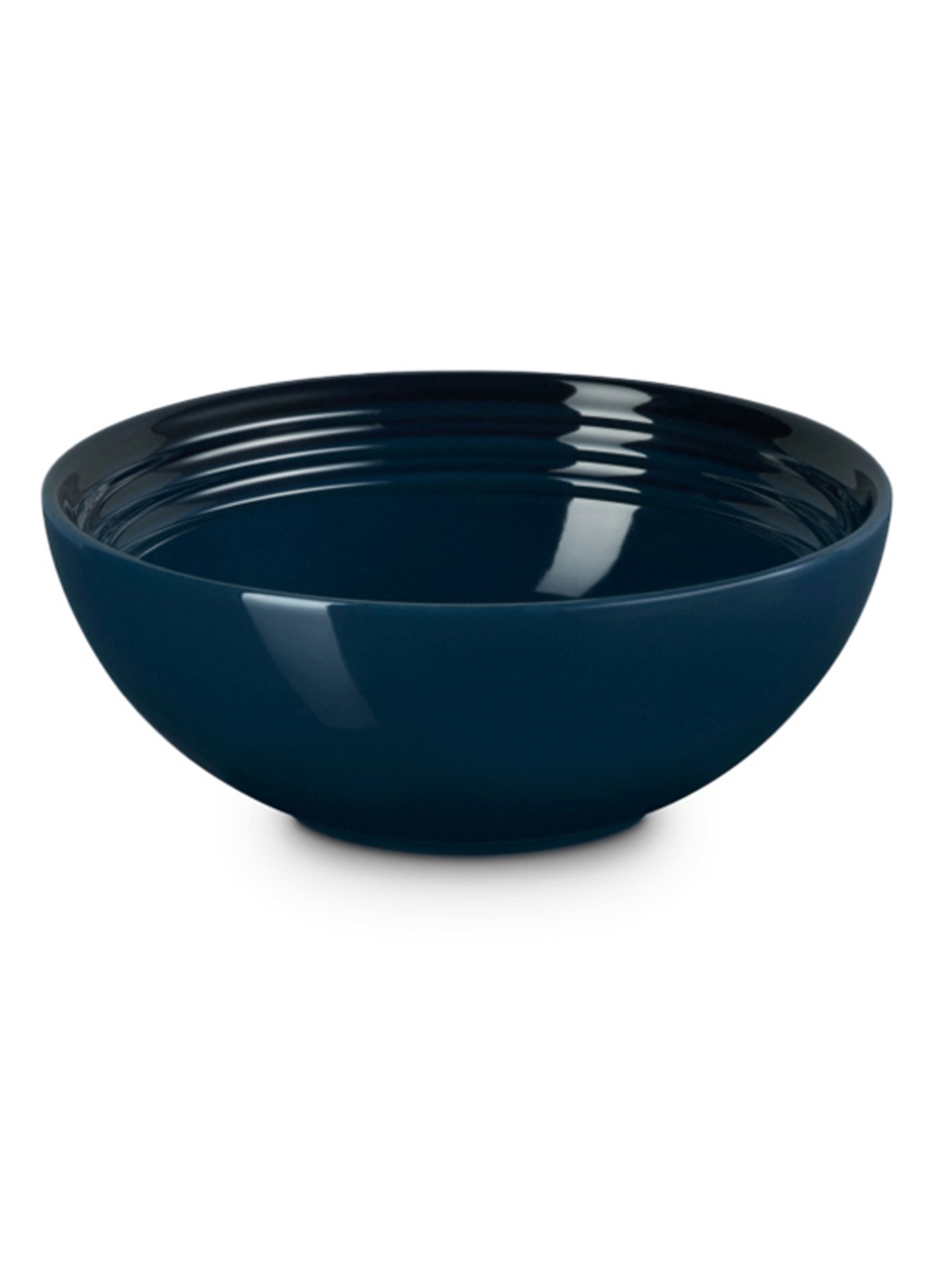 Le Creuset Ontbijtkom 16 cm - voorkant 3 donkerblauw