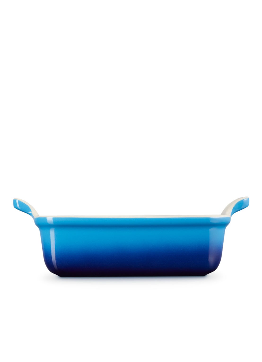 Le Creuset Ovenschaal 19 cm - achterkant 3 azure / blauw