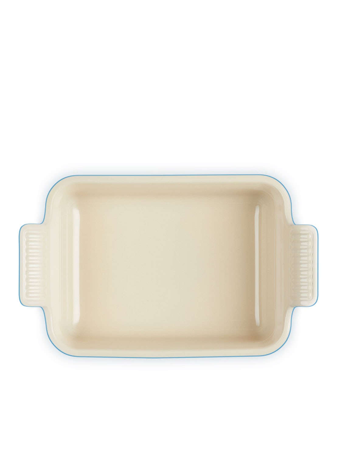 Le Creuset Ovenschaal 19 cm - detail azure / blauw