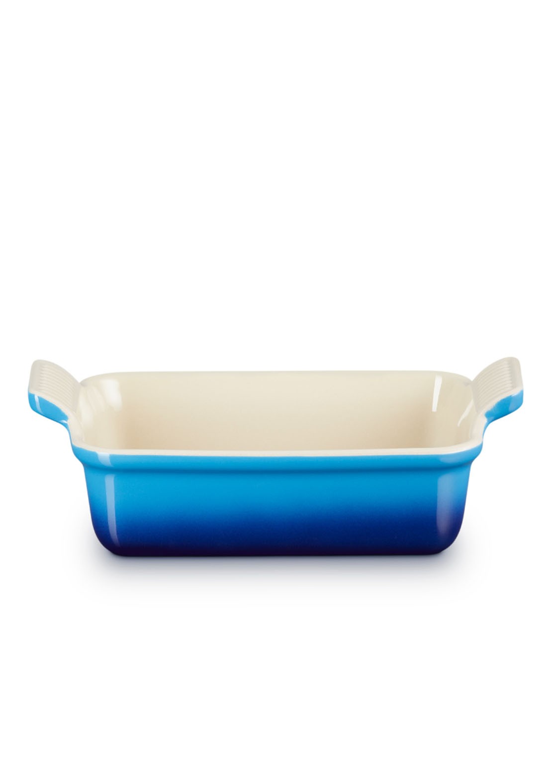 Le Creuset Ovenschaal 19 cm - voorkant 4 azure / blauw
