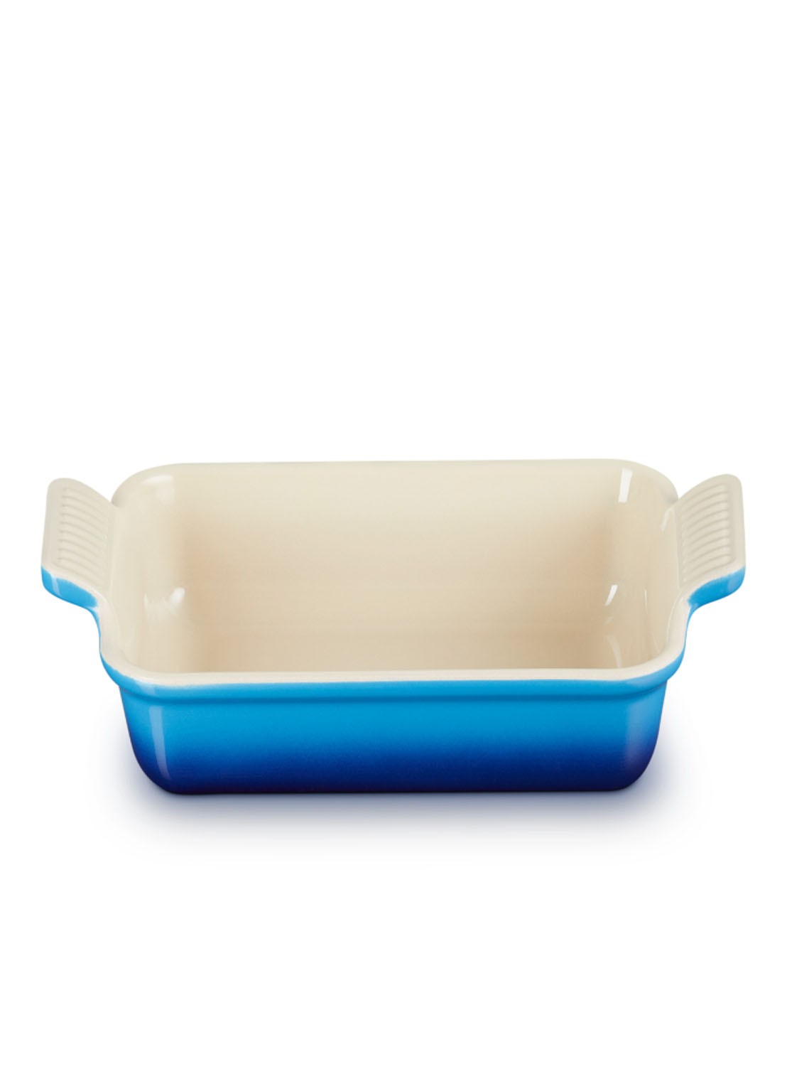Le Creuset Ovenschaal 19 cm - voorkant 5 azure / blauw