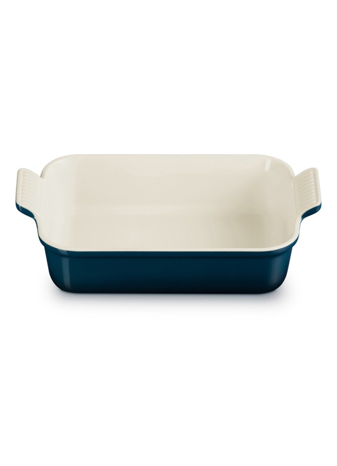 Le Creuset Ovenschaal 20 cm - voorkant 3 donkerblauw