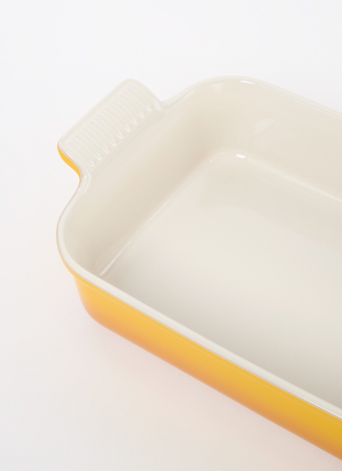 Le Creuset Ovenschaal 26 cm - voorkant 2 nectar / oranje