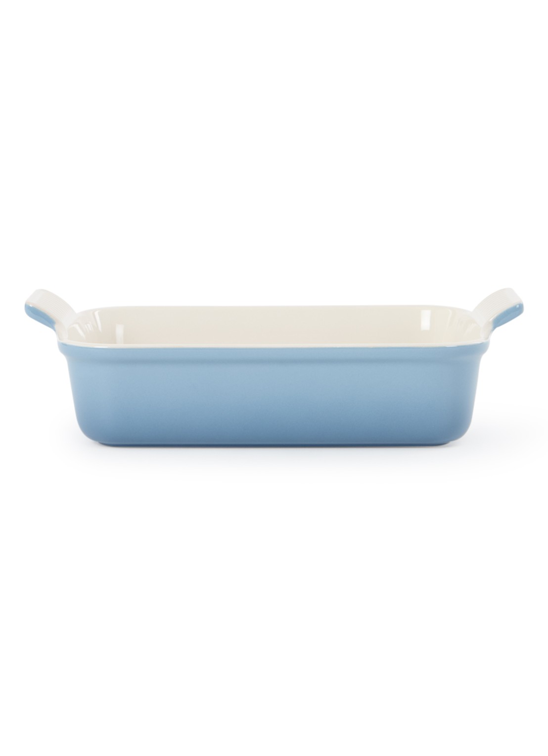 Le Creuset Ovenschaal 26 cm - voorkant 2 chambray / blauw