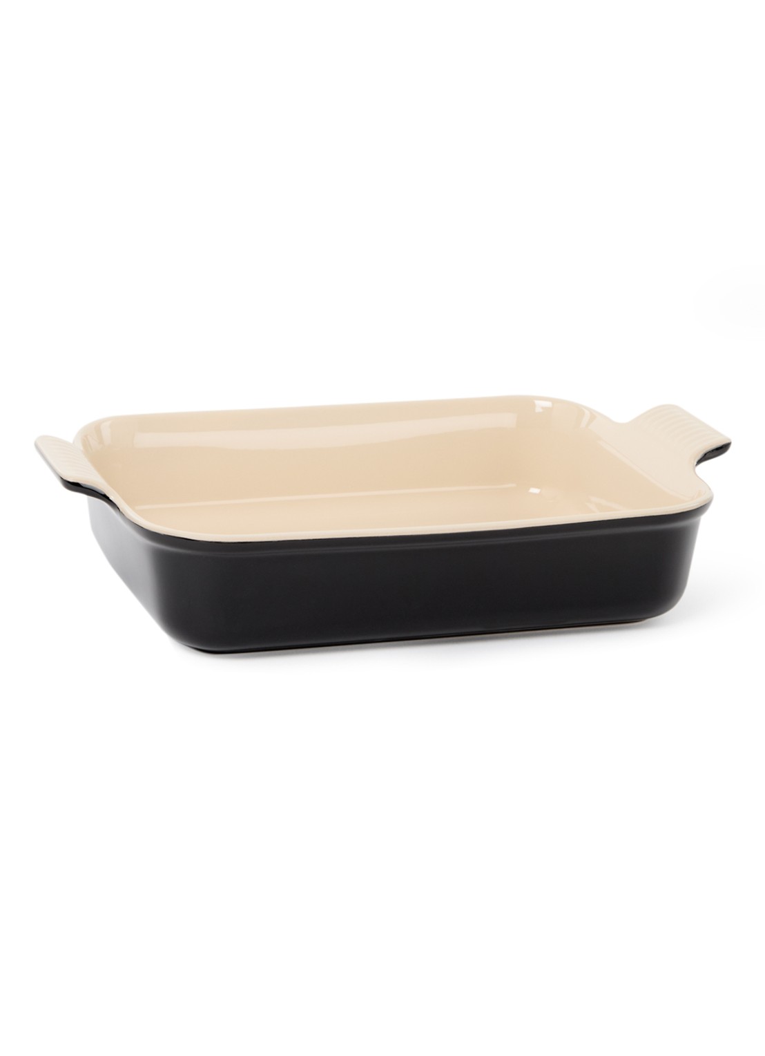 Le Creuset Ovenschaal 32 cm - voorkant ebbenzwart / zwart