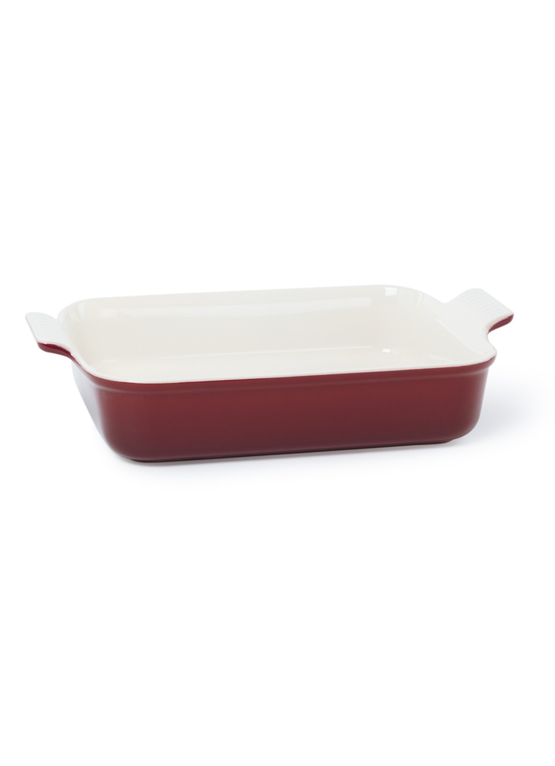 Le Creuset Ovenschaal 32 cm - voorkant garnet / rood