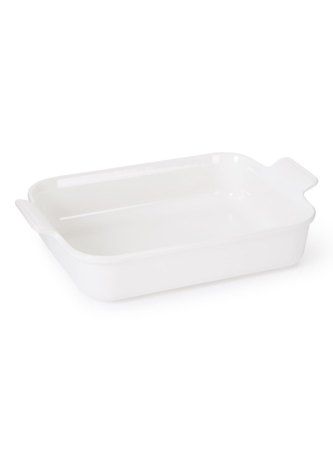 Le Creuset Ovenschaal 32 cm - voorkant white / wit