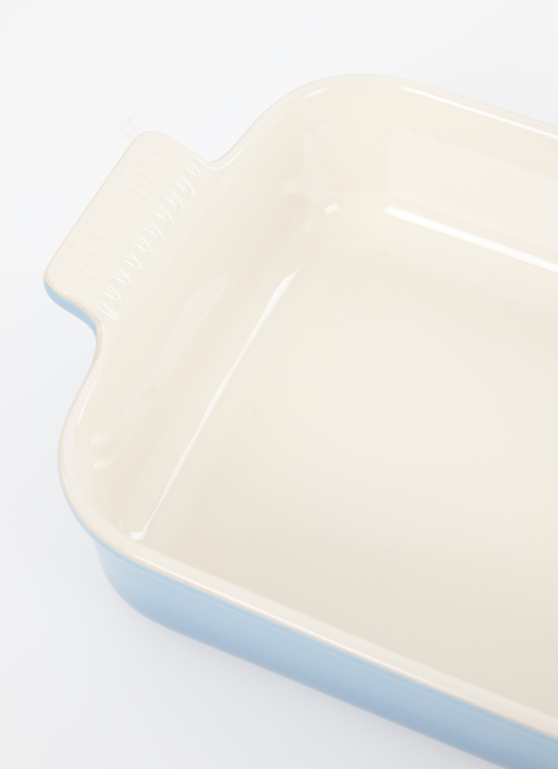 Le Creuset Ovenschaal 32 cm - voorkant 2 chambray / blauw