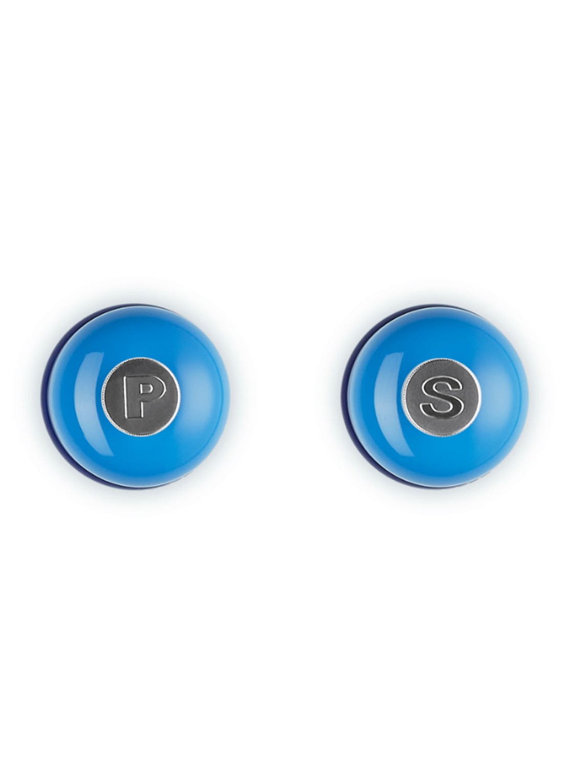 Le Creuset Peper- en zoutmolen 13 cm 2-delig - detail 2 azure / blauw
