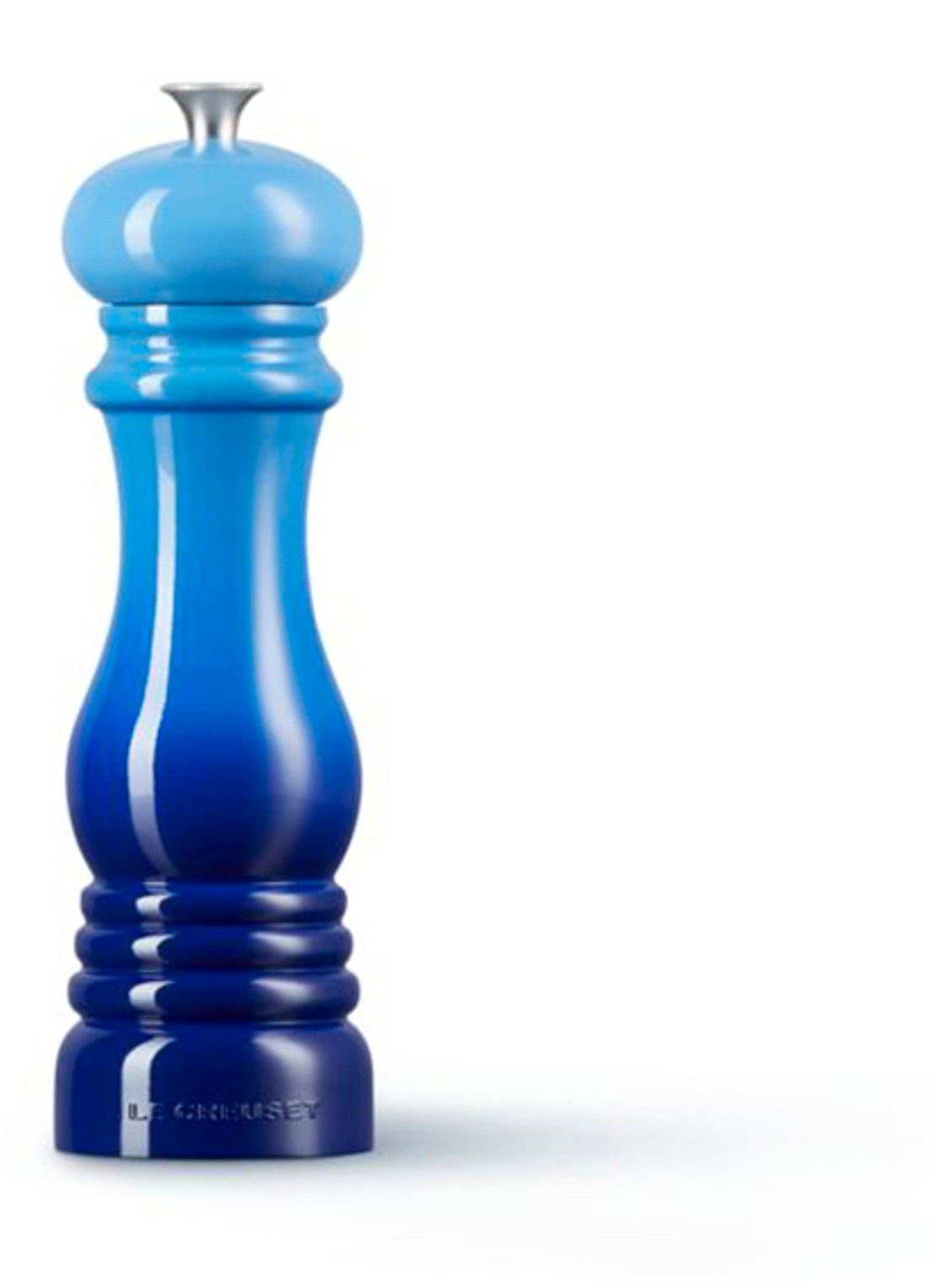 Le Creuset Pepermolen 21 cm - achterkant 3 royalblauw