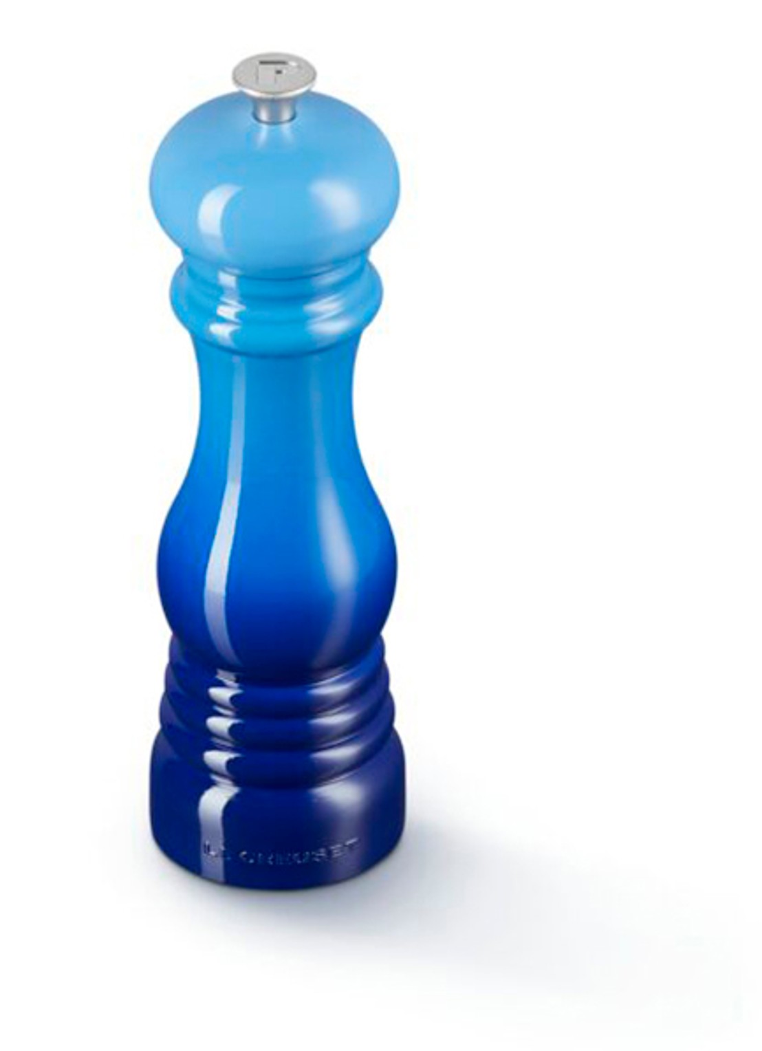 Le Creuset Pepermolen 21 cm - voorkant 2 royalblauw