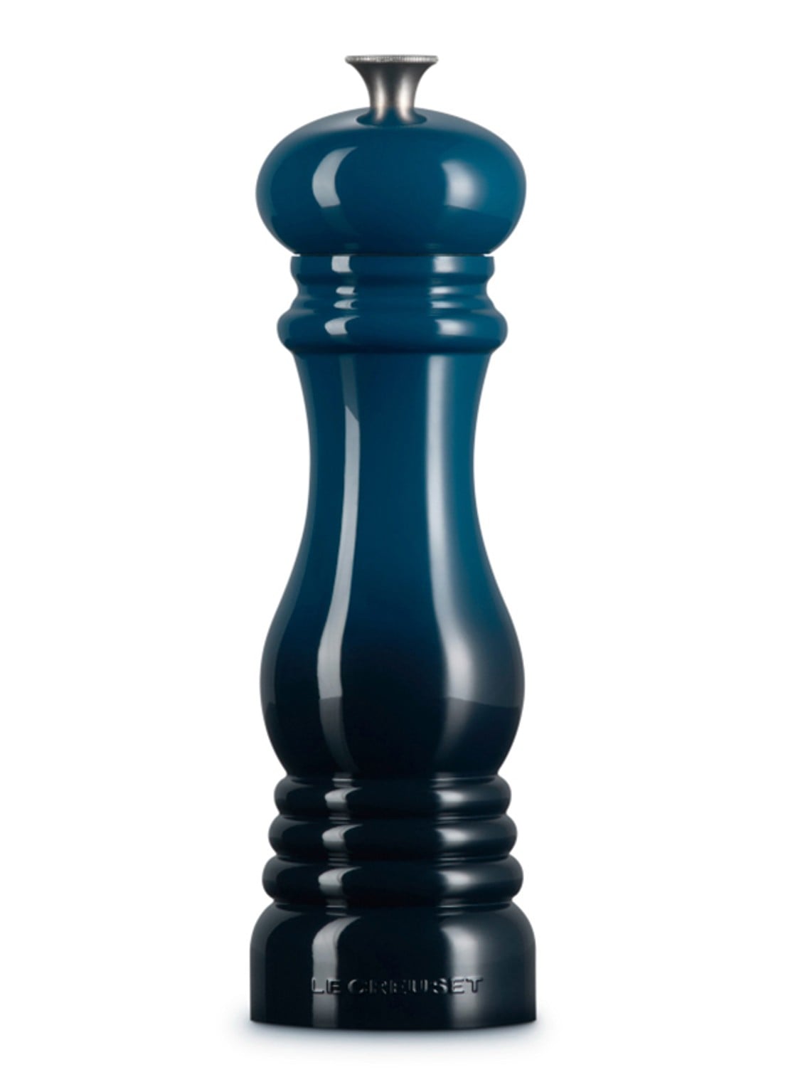 Le Creuset Pepermolen 6 cm - achterkant 6 donkerblauw