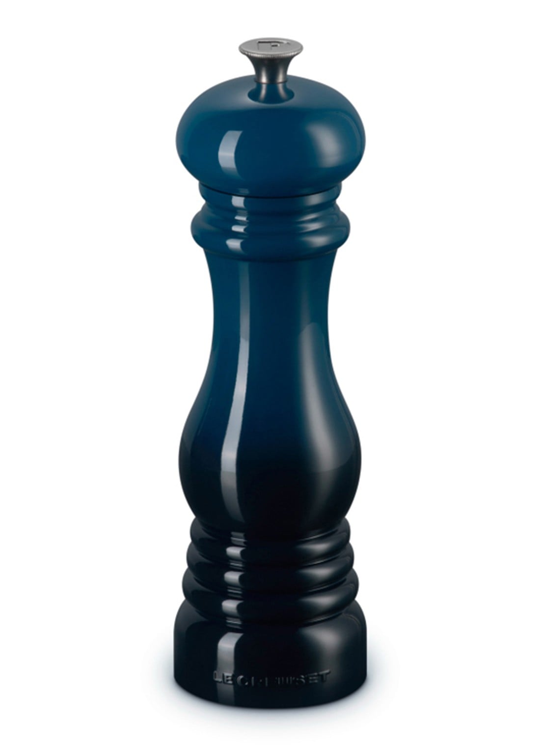 Le Creuset Pepermolen 6 cm - voorkant donkerblauw