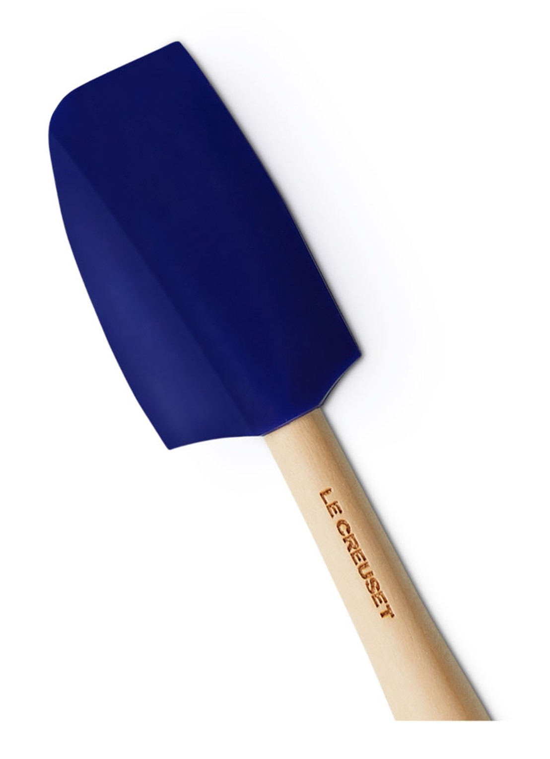 Le Creuset Premium klein spatel 20 cm - achterkant azure / blauw