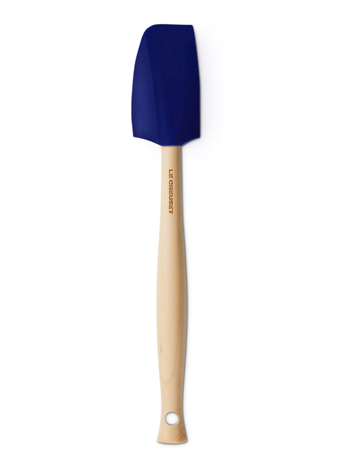 Le Creuset Premium klein spatel 20 cm - voorkant 2 azure / blauw