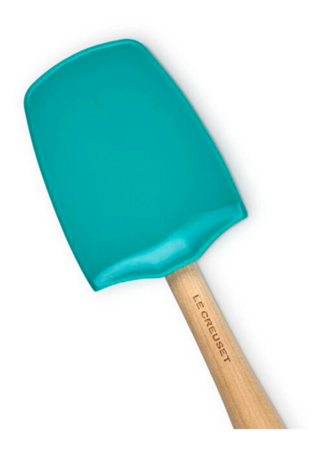 Le Creuset Premium spatel 28 cm - achterkant zeegroen