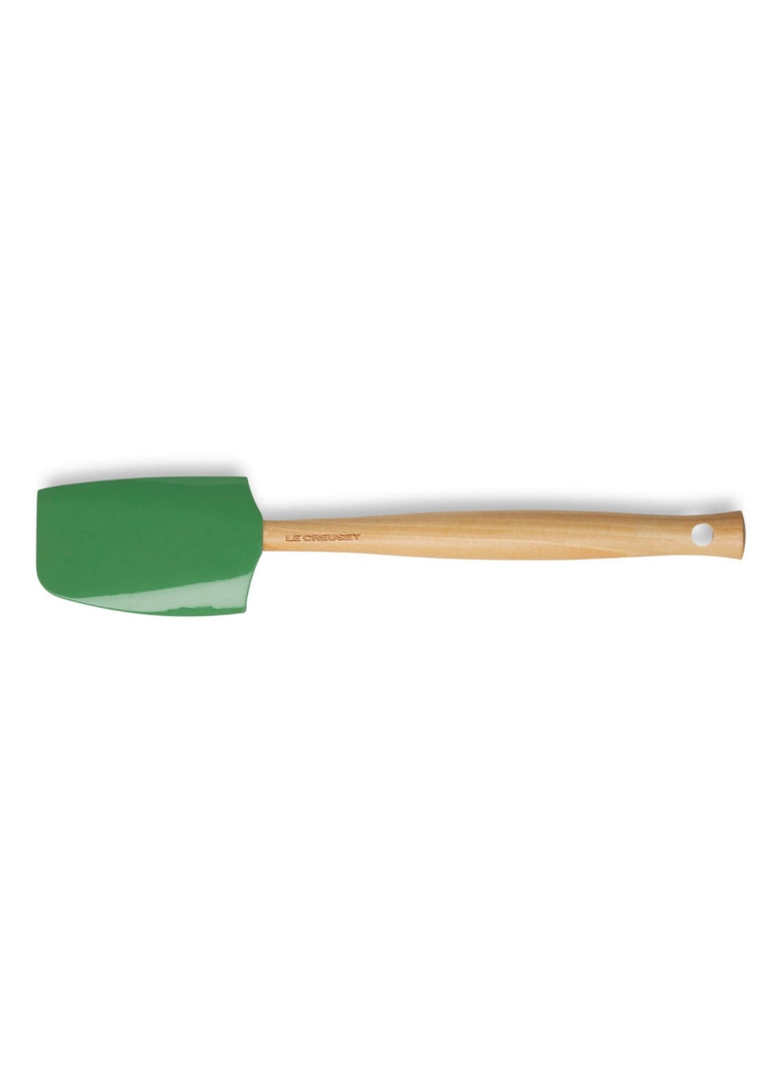 Le Creuset Premium spatel 29,5 cm  - voorkant 3 bamboo / groen