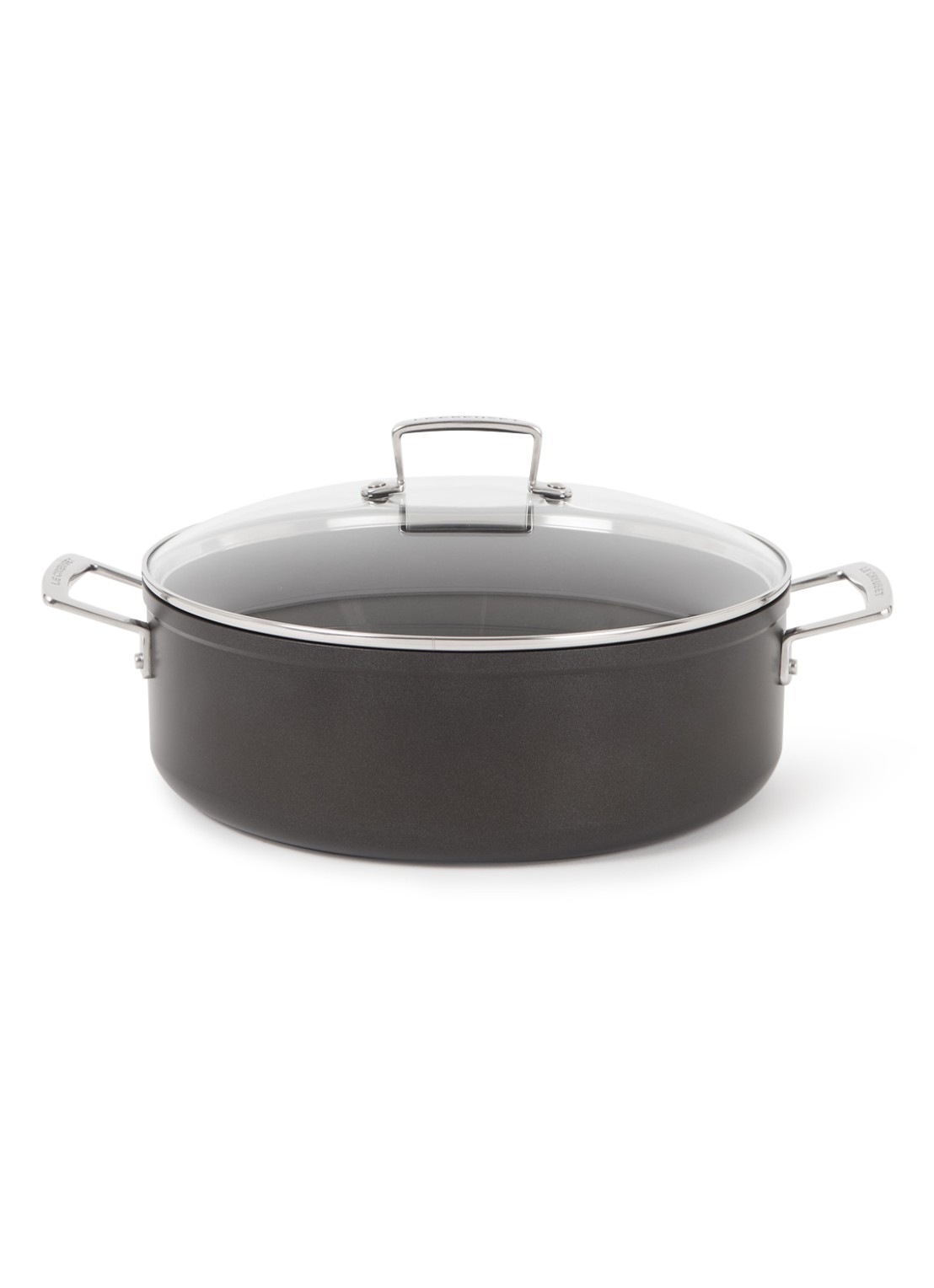 Le Creuset Provencaalse hapjespan Ø30 cm - voorkant 2 zwart